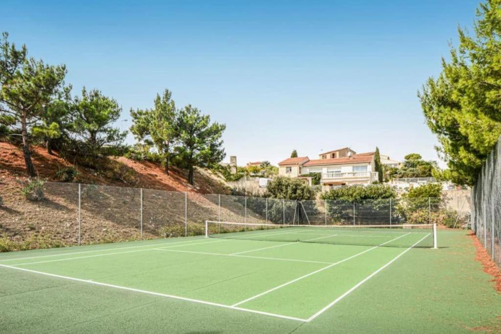 Studio Lumineux, Avec Vue Mer - Conciergerie Regnier - Apartment Sausset-les-Pins Exterior photo